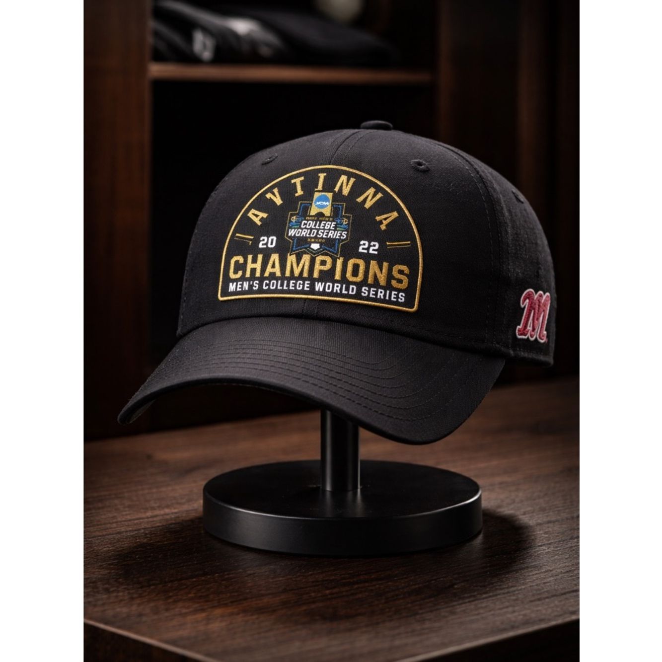 Nwt Ole Miss Rebels2022 Ncaa Baseball College World Series Championship Cap Hat